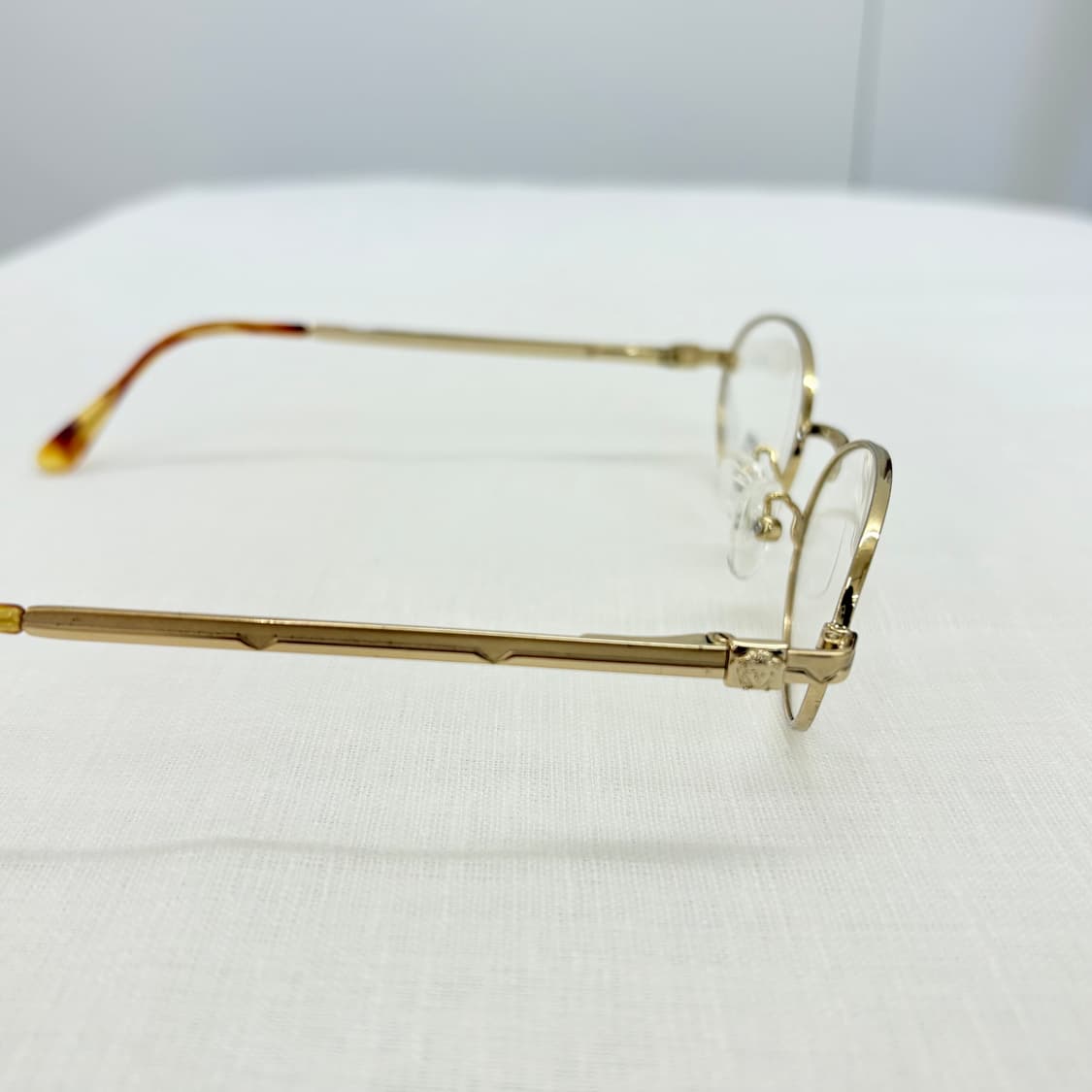 VERSACE 베르사체 골드 메탈 안경 상품이미지4