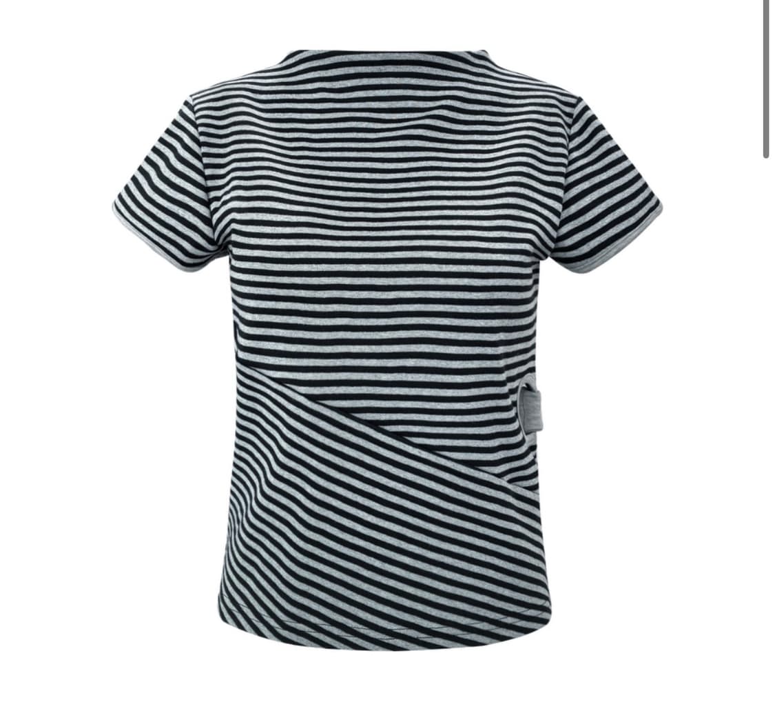 ARC STRIPE TOP (BLACK) 상품이미지1