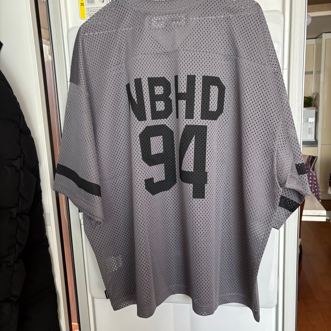 [L] 네이버후드 하키 v-neck 져지 그레이 상품이미지2