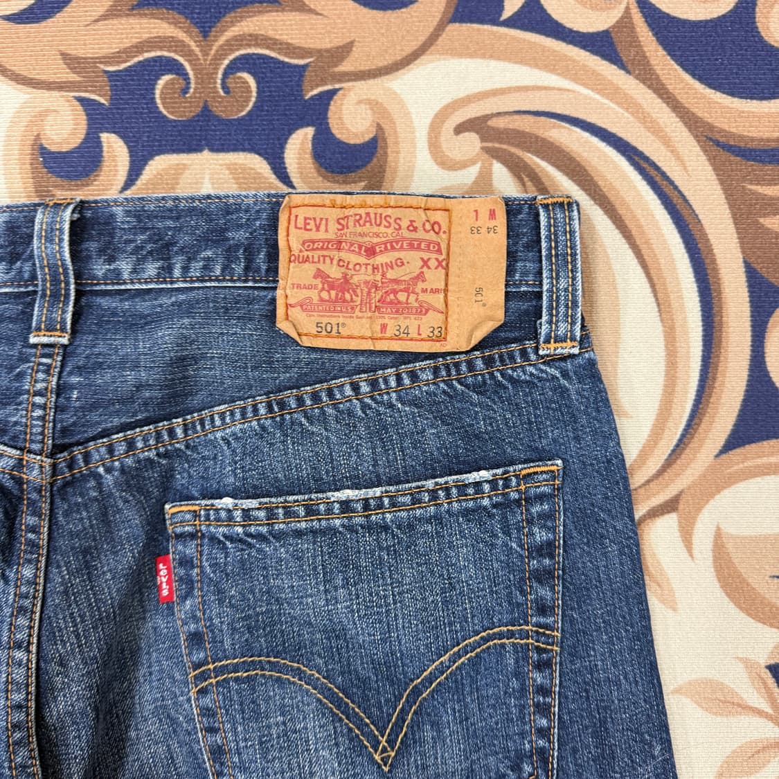 (32)리바이스 Levis 08501 워싱데님팬츠 상품이미지2