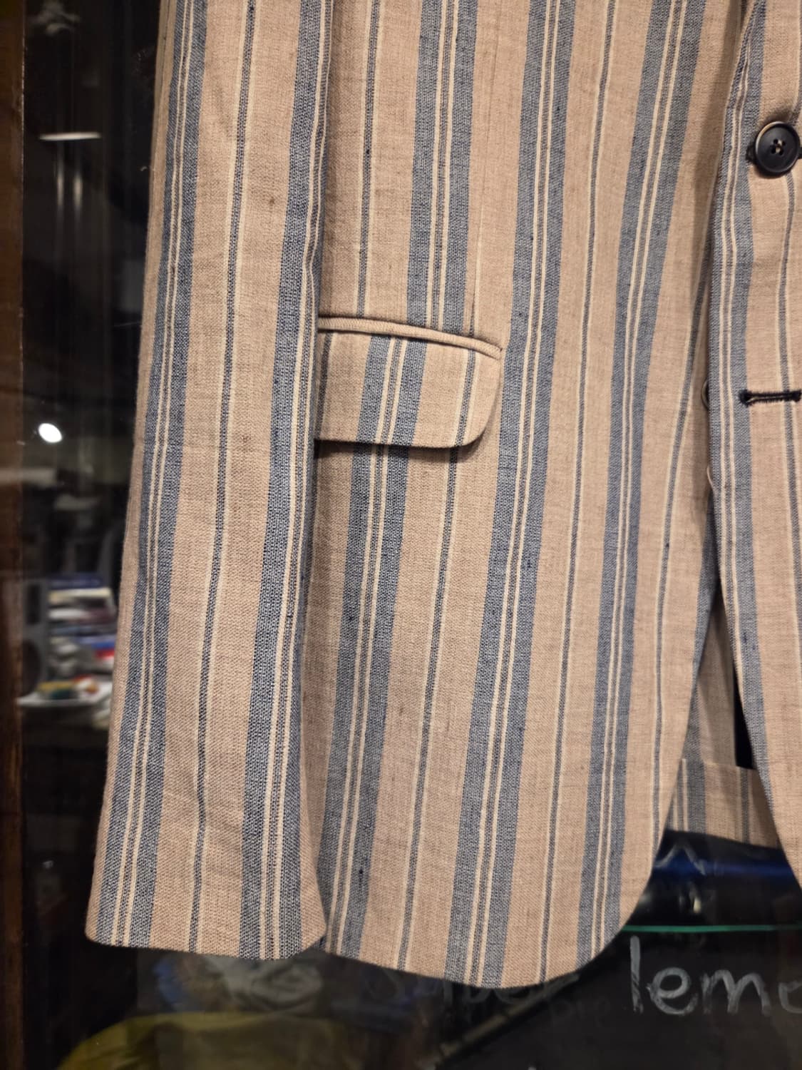 EXIBIT 사르토리아 린넨자켓 상품이미지4