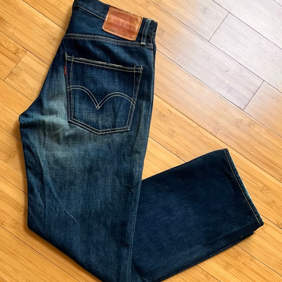 리바이스 502 데님팬츠 W32 L33 상품이미지1