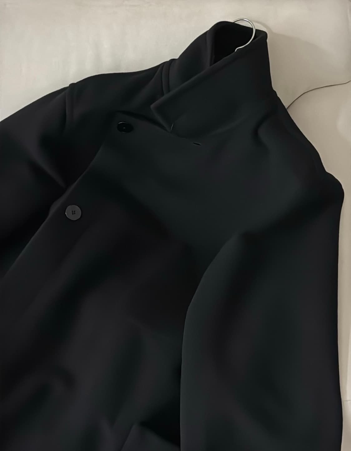 르메르 25FW 랩코트 블랙 M 상품이미지1