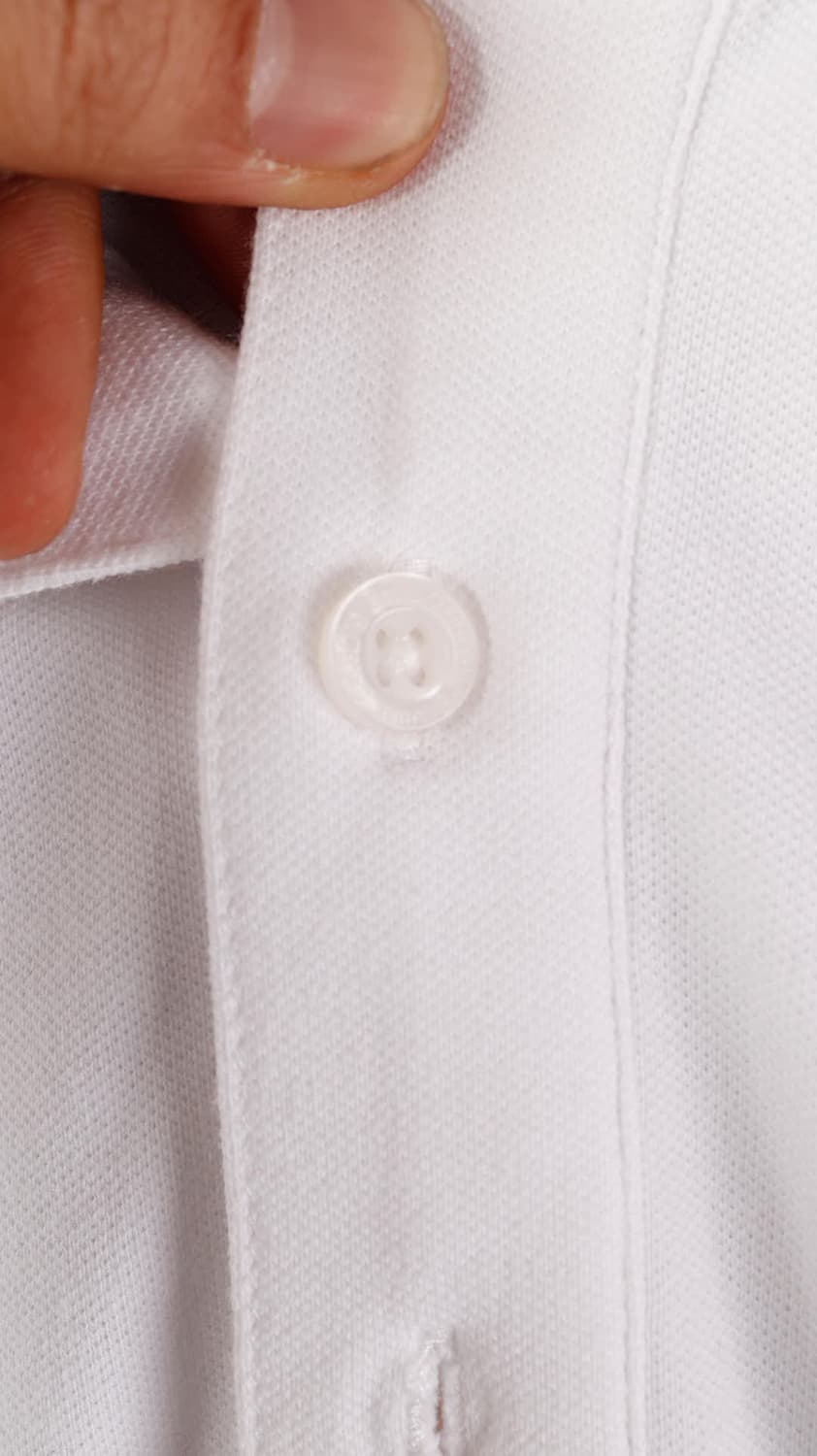 폴로클럽 흰색 반팔 카라티 상품이미지6