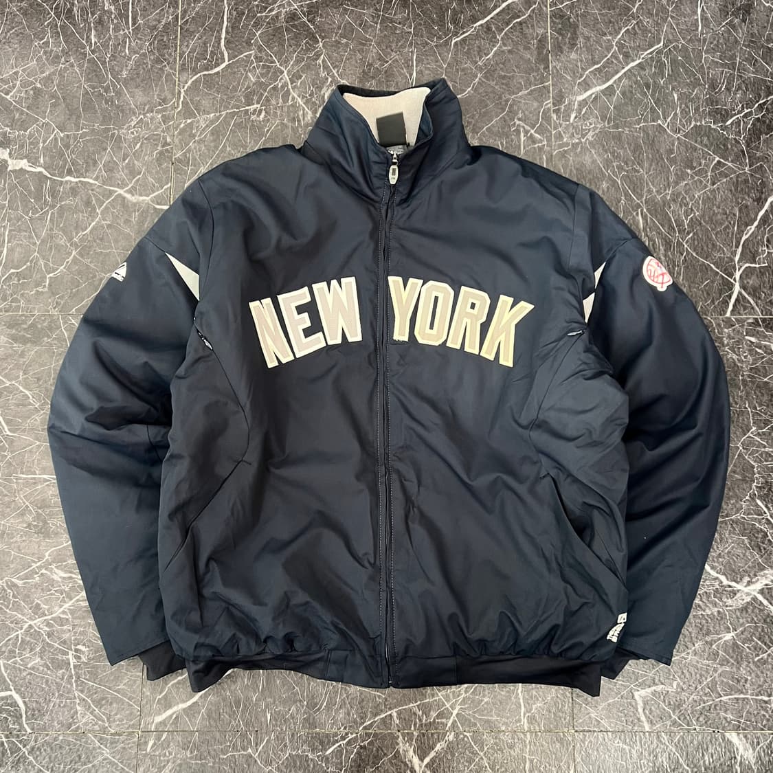 마제스틱 뉴욕 양키스 베이스볼 바시티 자켓 상품이미지2