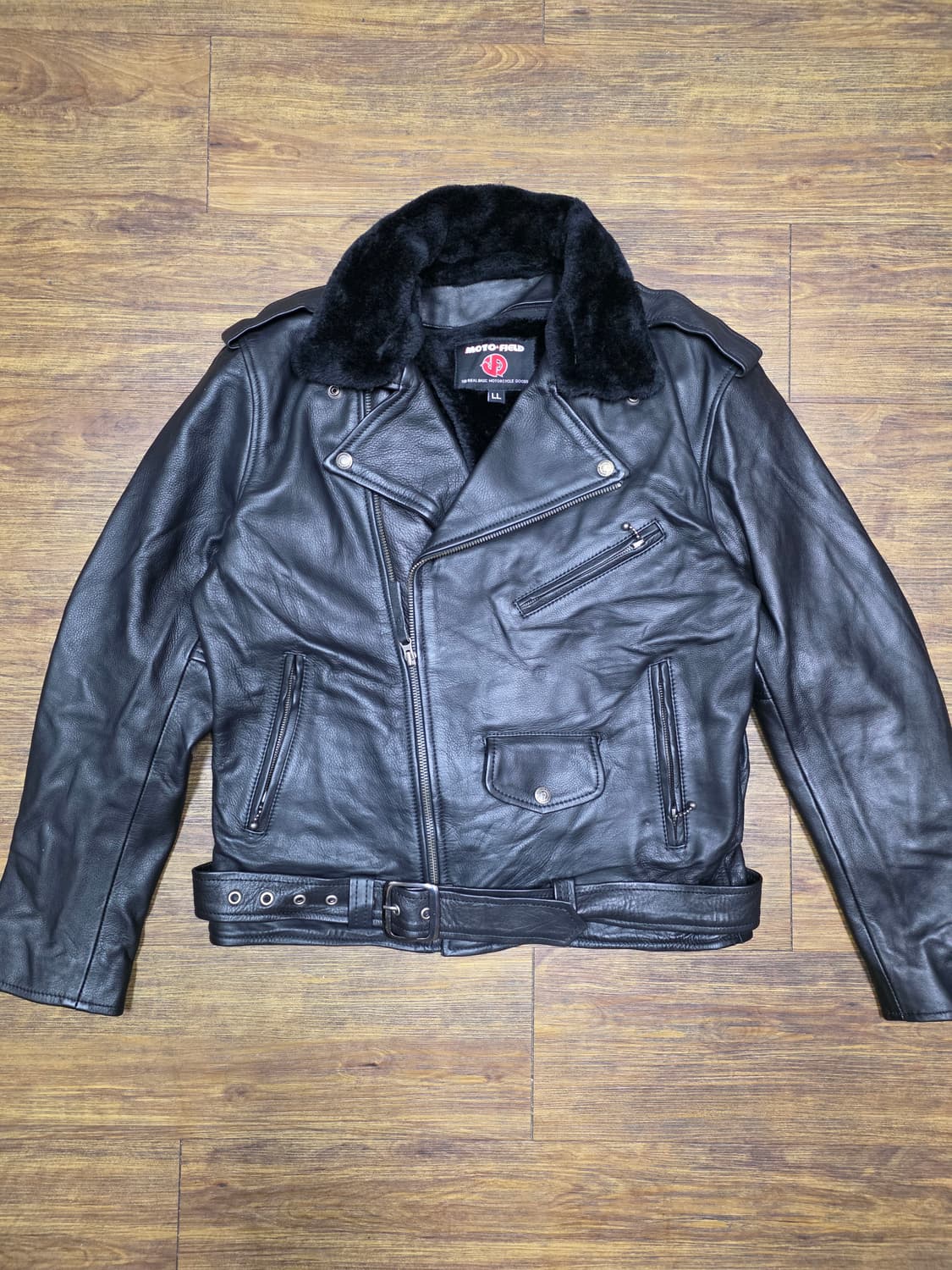 모토필드 소가죽자켓 미사용품
 상품이미지1