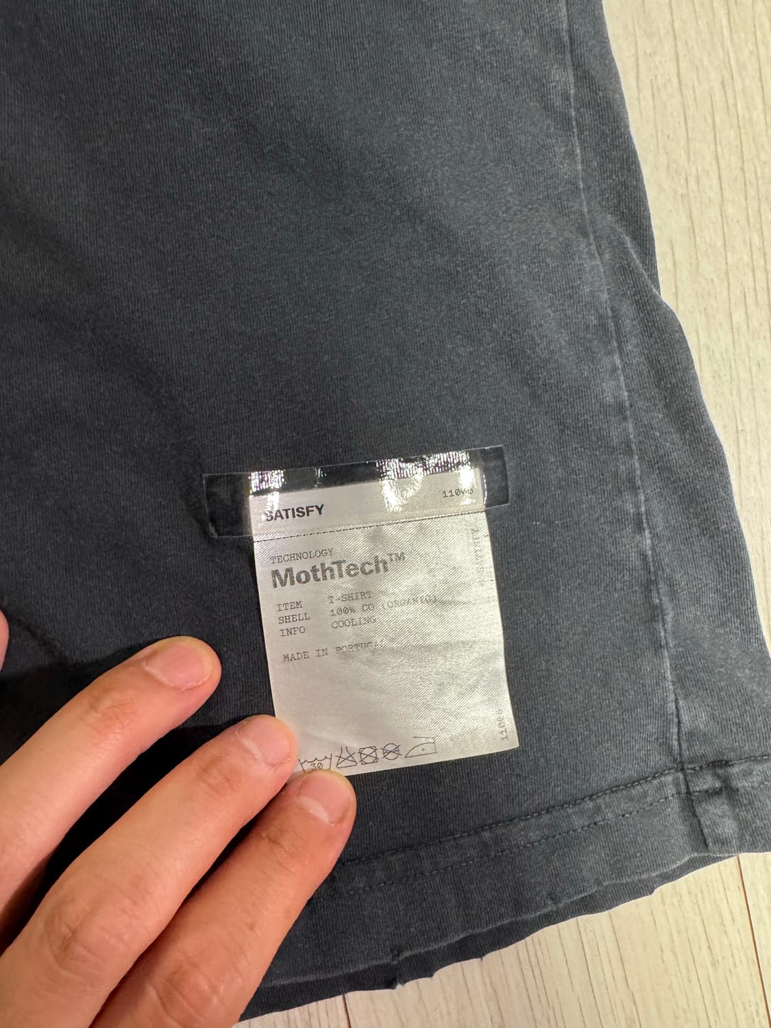 세티스파이 satisfy 모스테크 이글 반팔티 상품이미지2