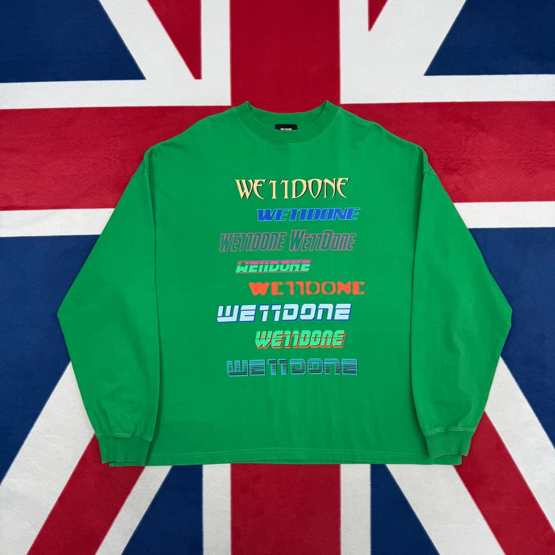 웰던 오버핏 롱슬리브 M 실측 3XL  상품이미지1