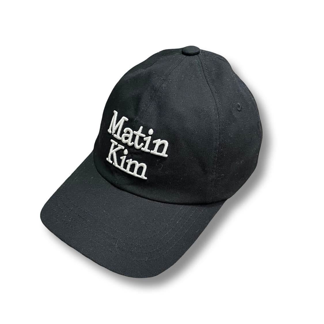 마뗑킴 블랙 볼캡 모자 Matin Kim 상품이미지1