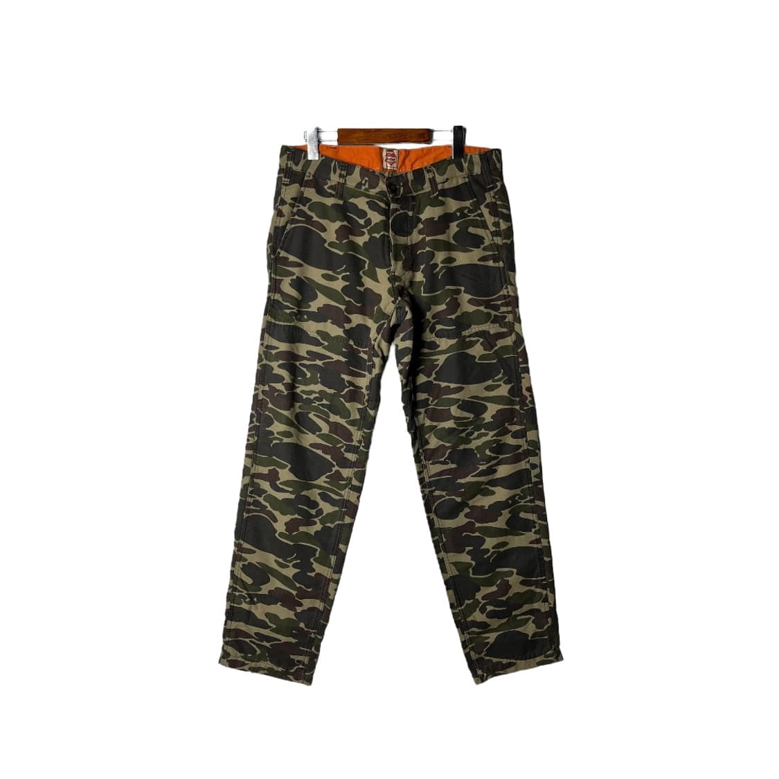 [Carhartt Wip] 칼하트윕 올드로고 카모 데님팬츠 상품이미지1