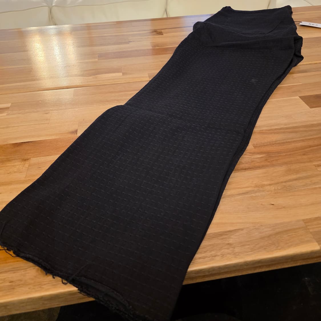 뤠쓰 X 느린양반 사시코 블랙진 논워시 36사이즈 새제품 상품이미지8