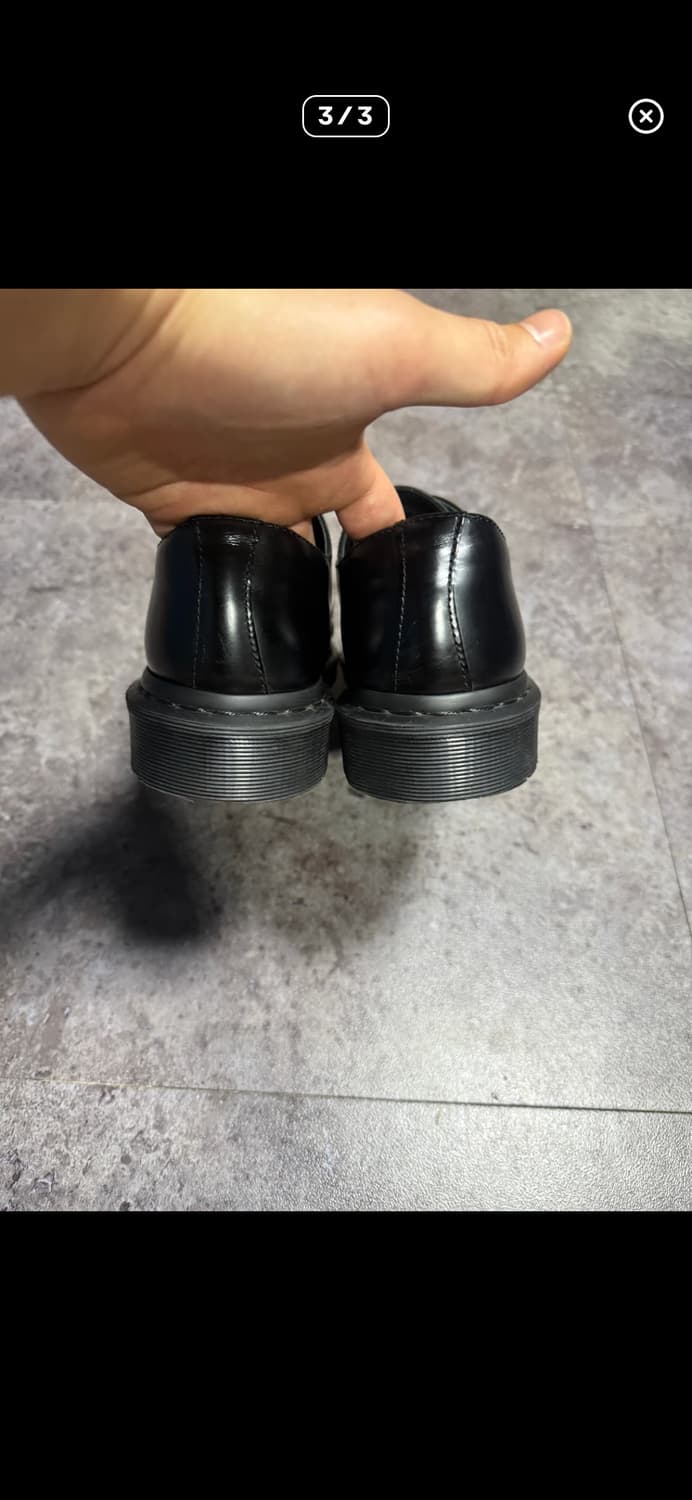 닥터마틴 1461 모노블랙 260 상품이미지3