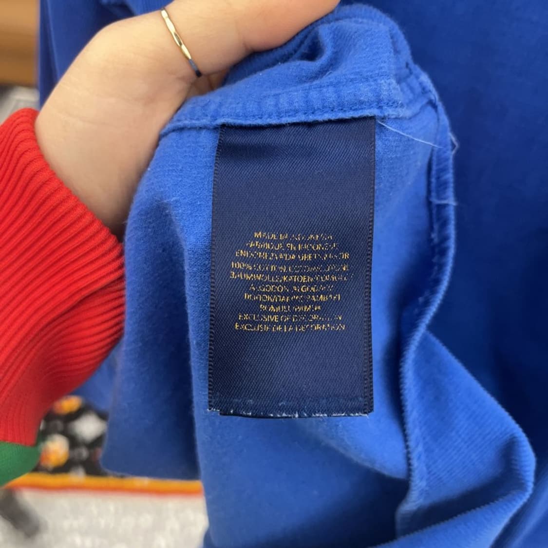 폴로 랄프로렌 올드스쿨 빈티지 코듀로이 골덴 셔츠 XL C07814 상품이미지6