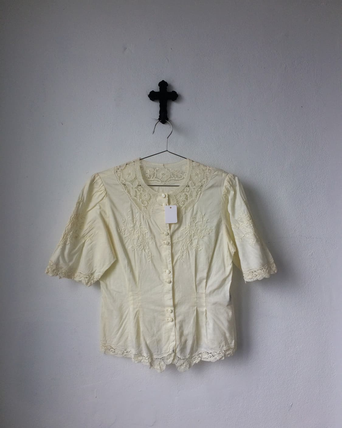 Punching embroidery blouse 상품이미지2