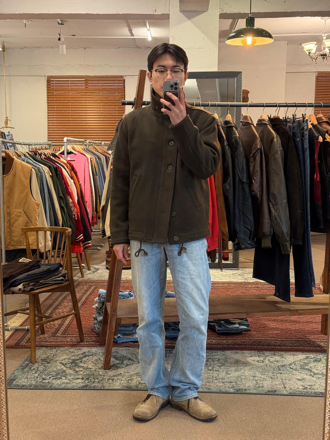 HOUSTON Wool Deck Jacket 상품이미지1
