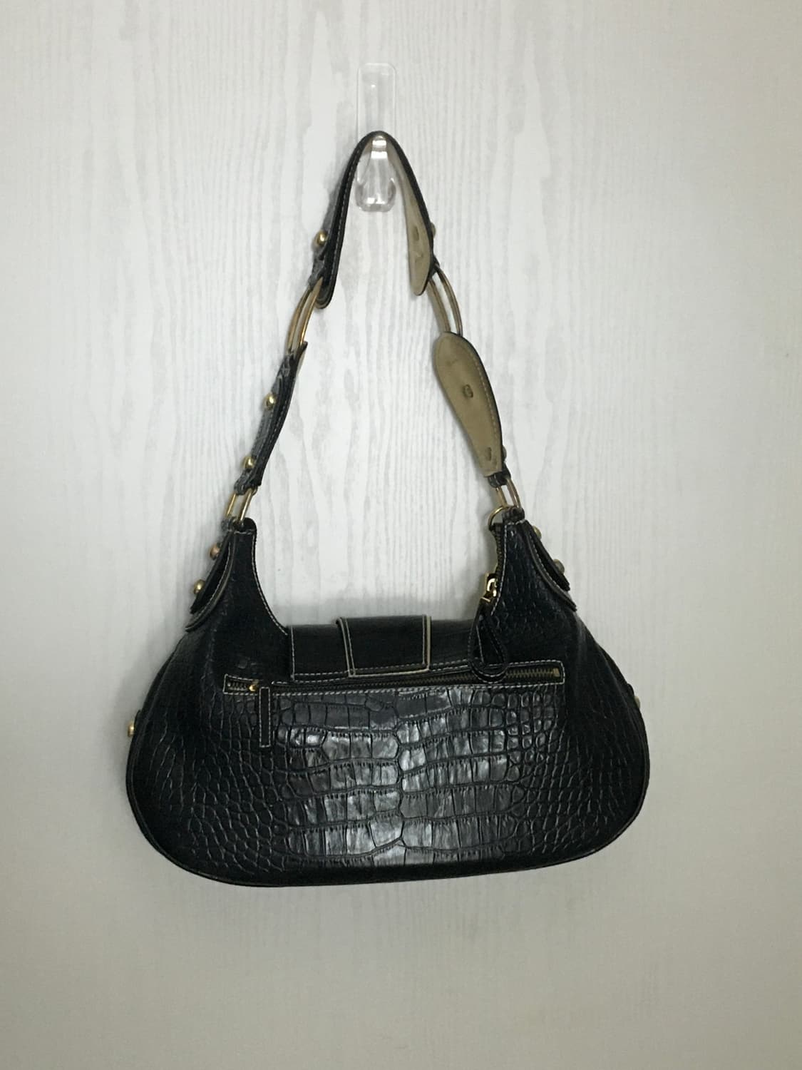 Guess croc leather shoulder bag 상품이미지4