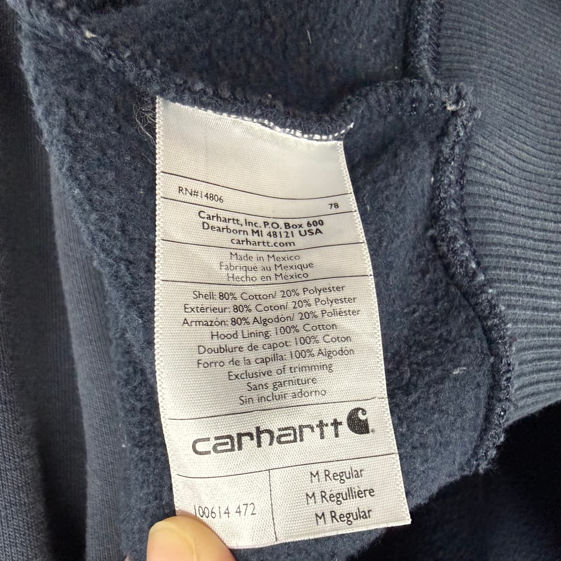 칼하트 써멀 후드집업 5 상품이미지5