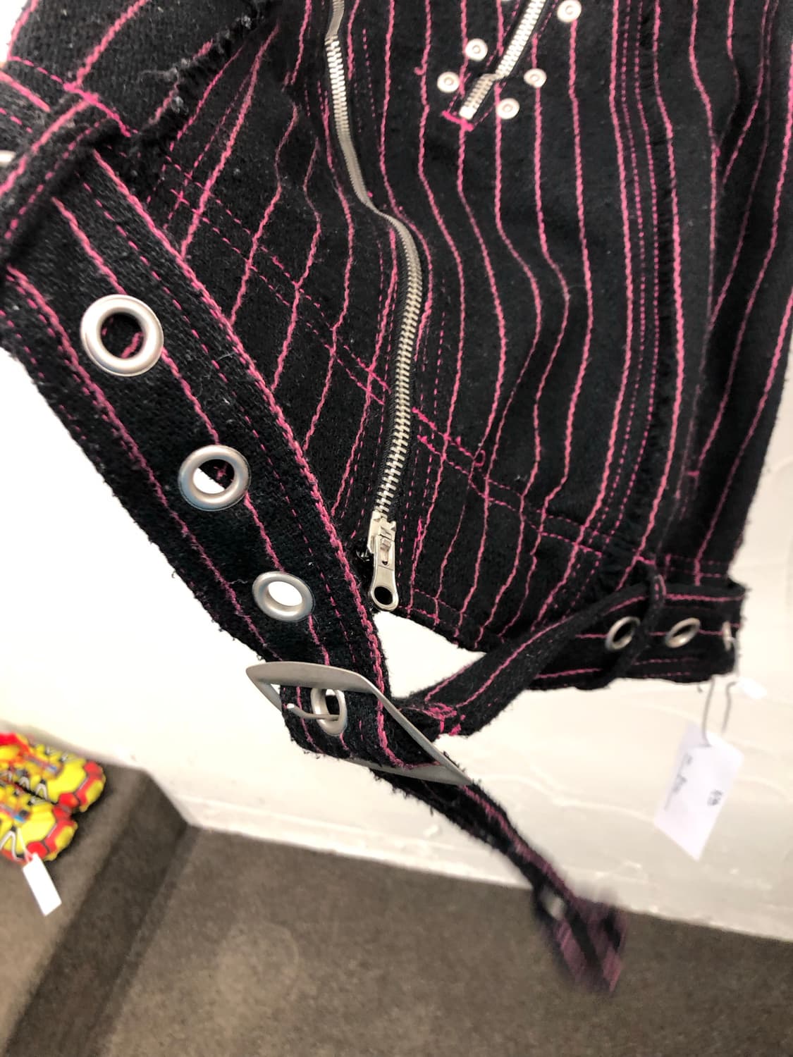 알곤퀸즈 스트라이프 라이더 자켓 상품이미지6