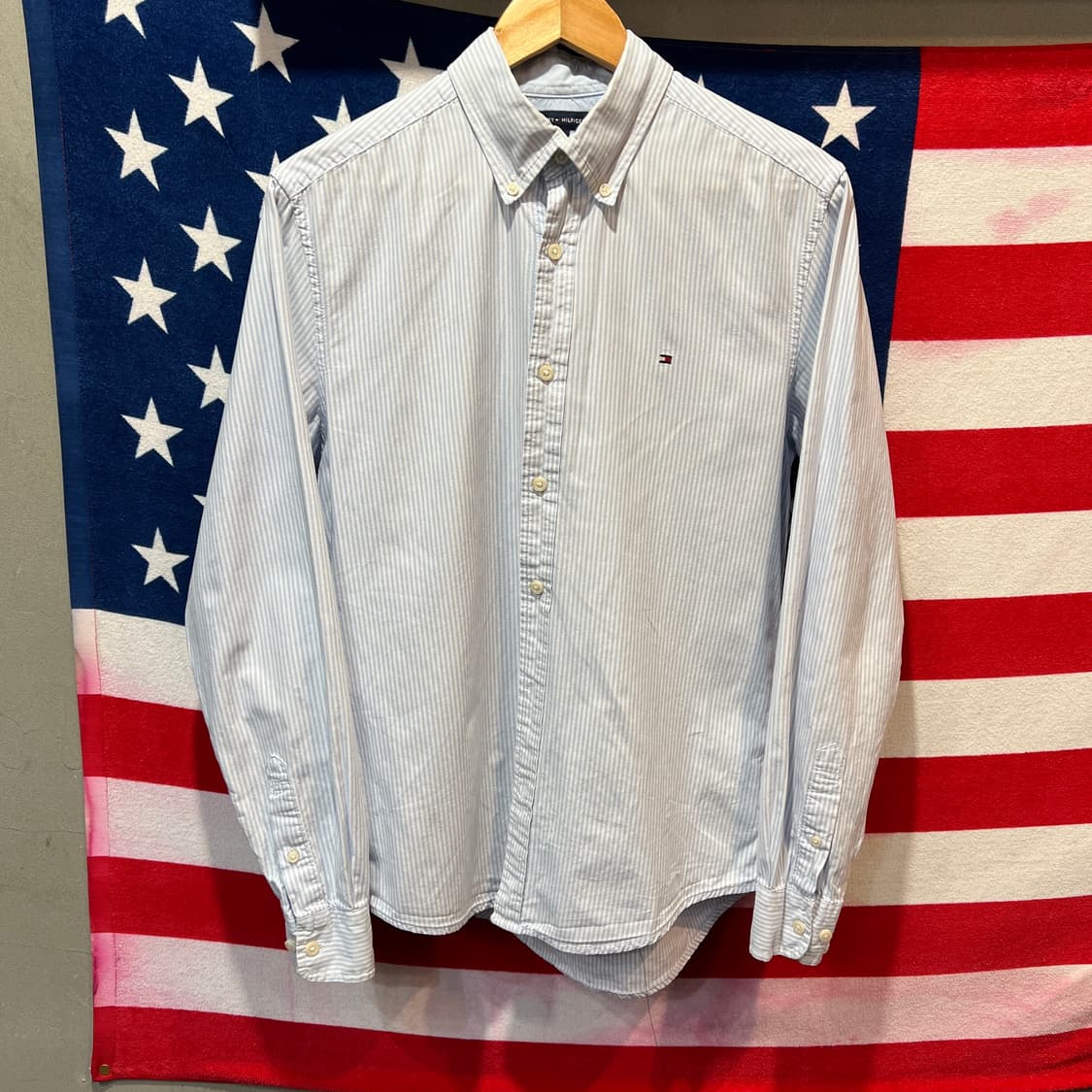 타미 스트라이프 셔츠 상품이미지1