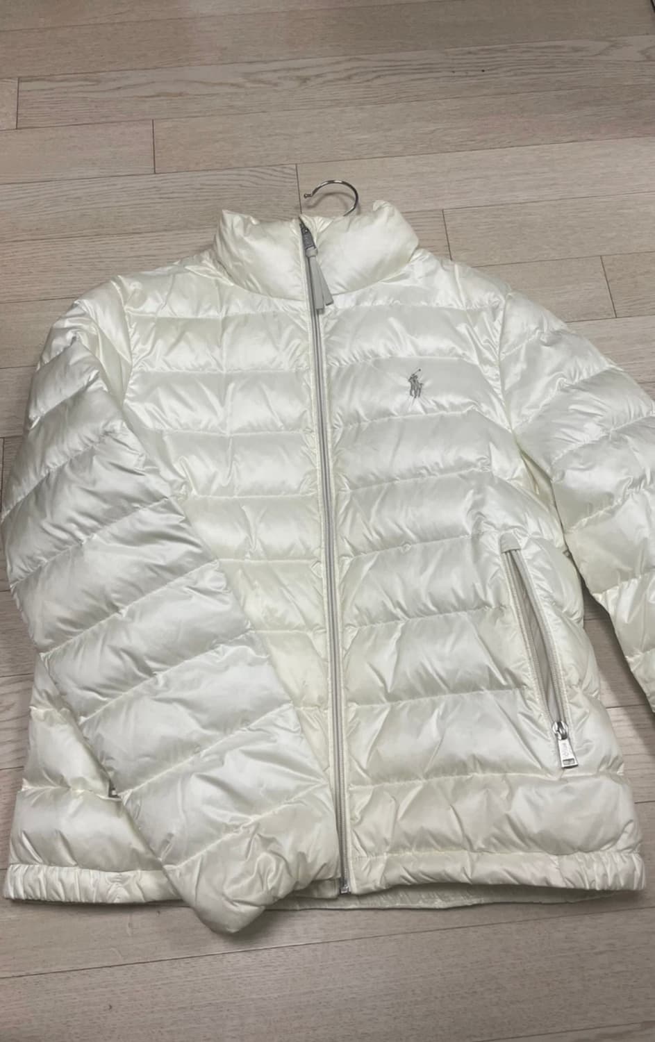 폴로 아이보리 경량패딩 s 상품이미지1