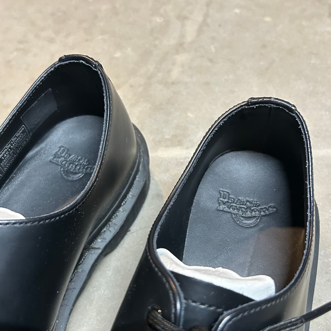 260) 닥터마틴 1461 모노 블랙 구두 더비슈즈 상품이미지5