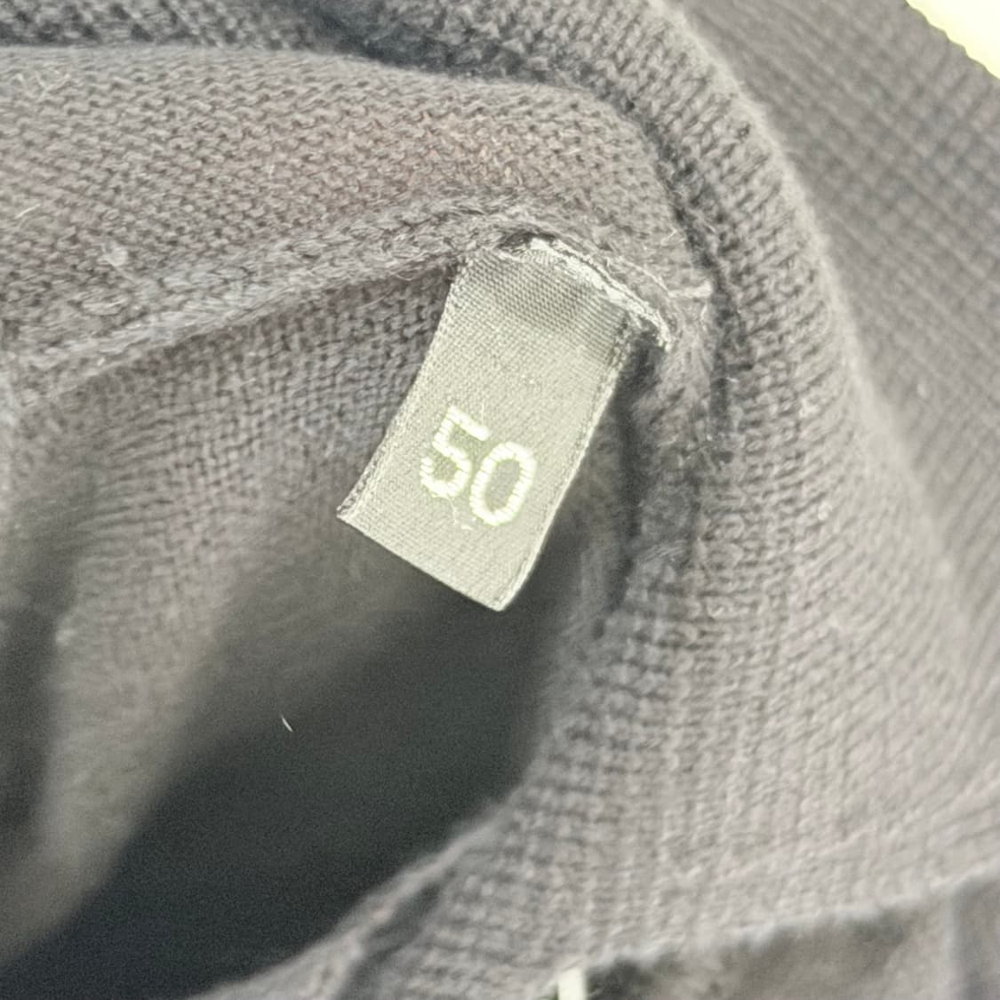 (A+/50) / 톰포드 코튼 폴로 카라 반팔 티셔츠 블랙 상품이미지4