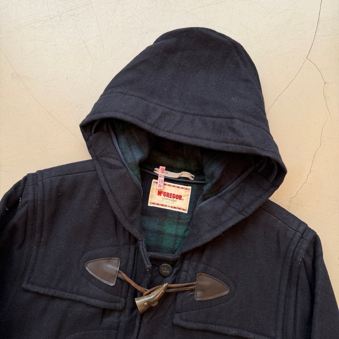 맥그리거 울 더플 코트 상품이미지1