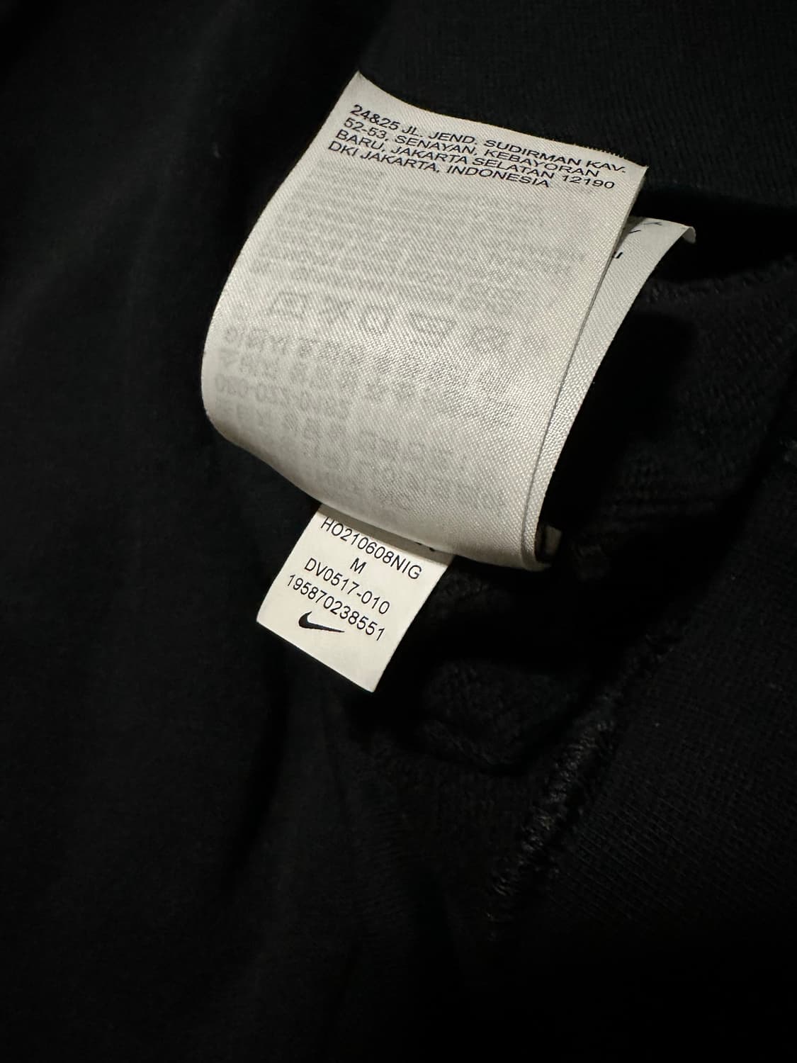 나이키 NIKE KR HR 백로고 맨투맨 블랙 M 상품이미지8