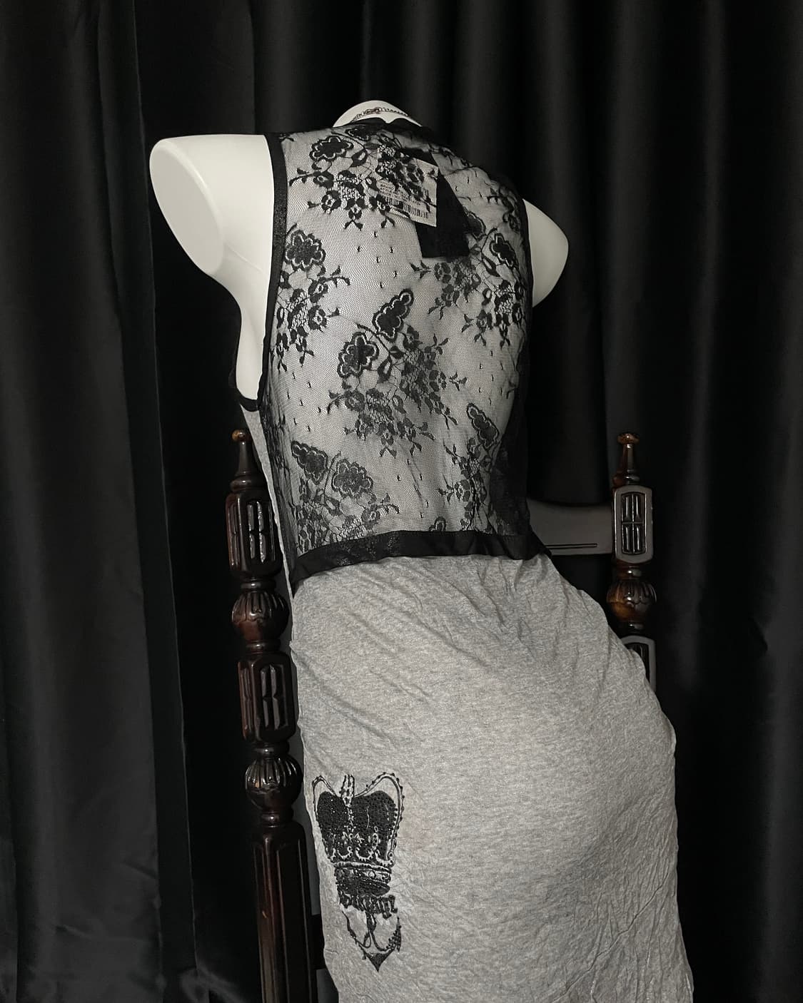 Salvage Graphic Lace-back Dress 상품이미지3