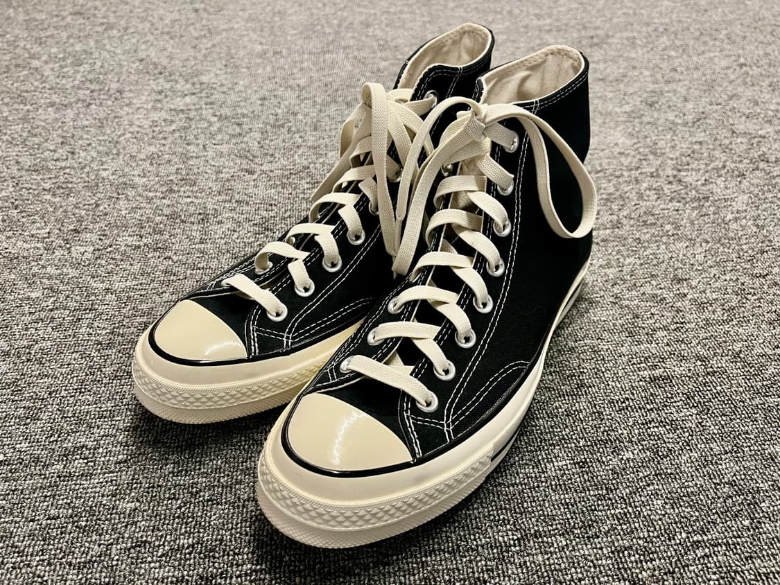 [260] 컨버스 척테일러 70s 블랙 하이  상품이미지1