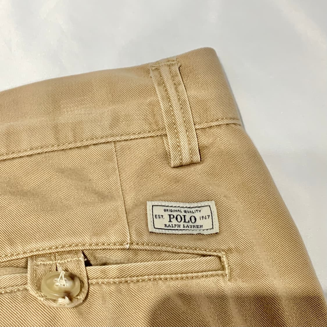 폴로 랄프로렌 베이지 치노 팬츠 상품이미지8