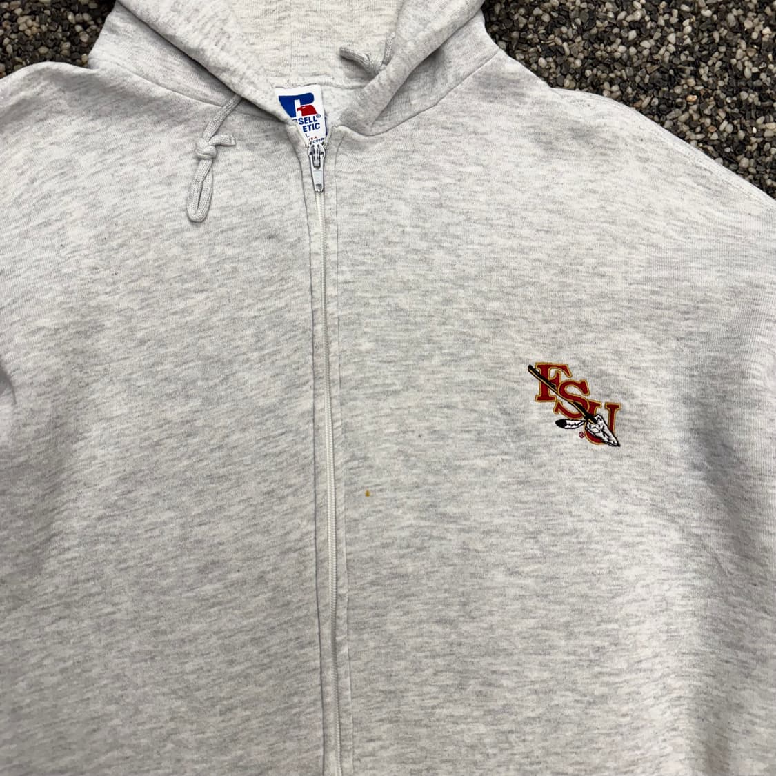 90s 러셀 빈티지 스웻 후드 집업 made in USA (2XL)  상품이미지3