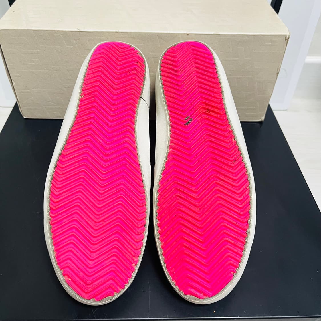 정품 38) 골든구스 실버탭 핑크 스니커즈 240~245 상품이미지5