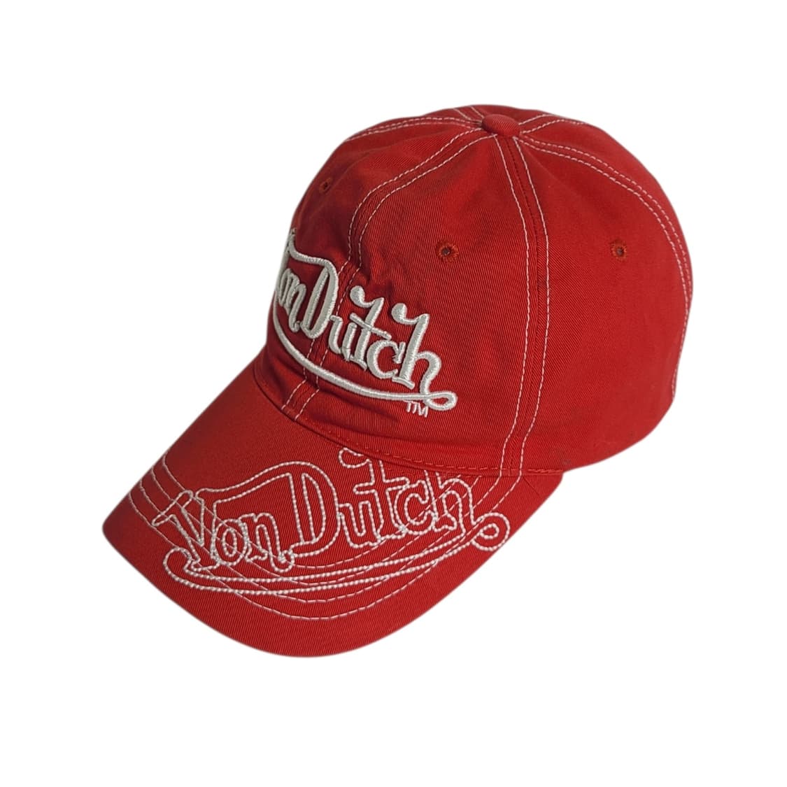 VonDuTch) 본더치 Y2K 자수 로고 볼캡 상품이미지2