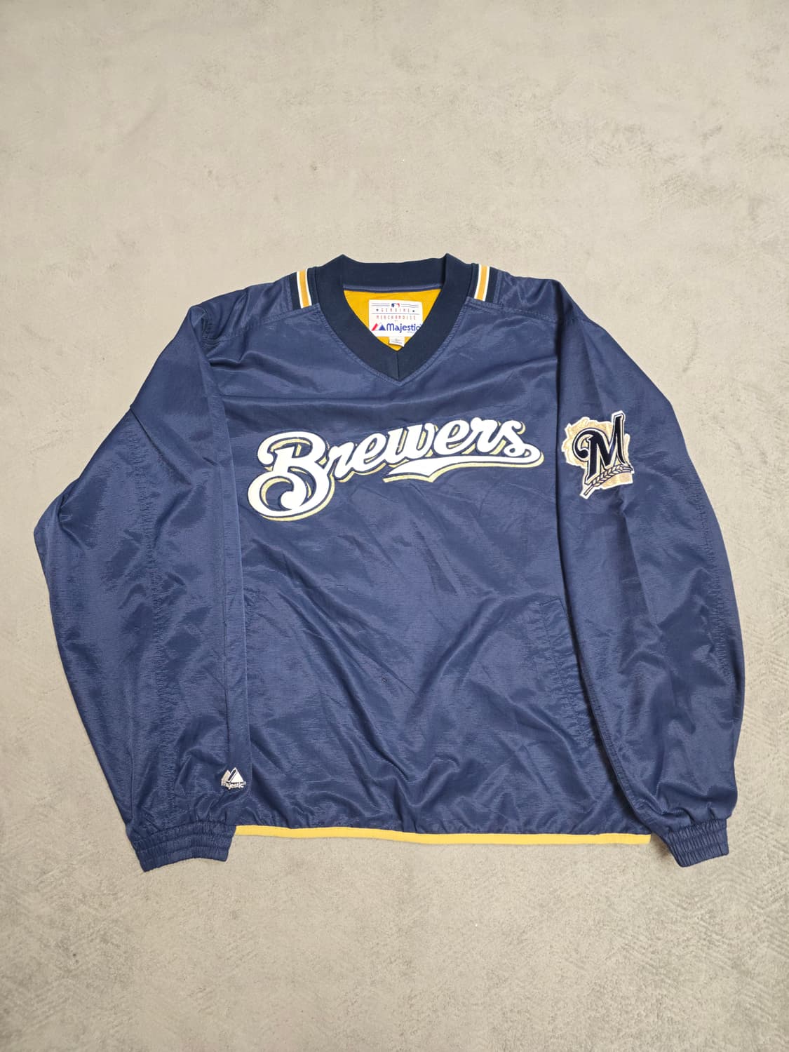 MLB 마제스틱 밀워키 브루어스 웜업 상품이미지1