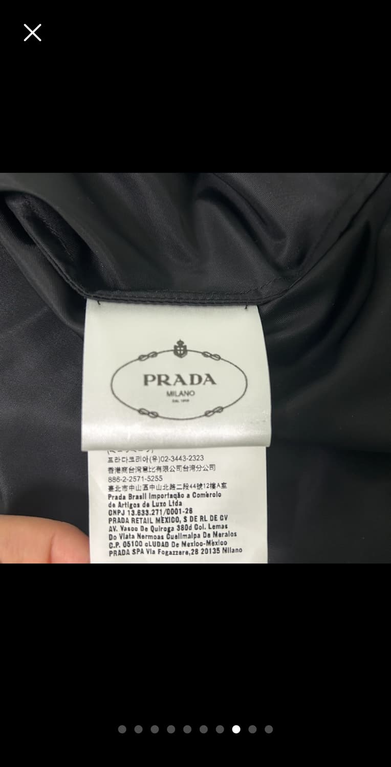 프라다 후드 바람막이 코트 상품이미지2