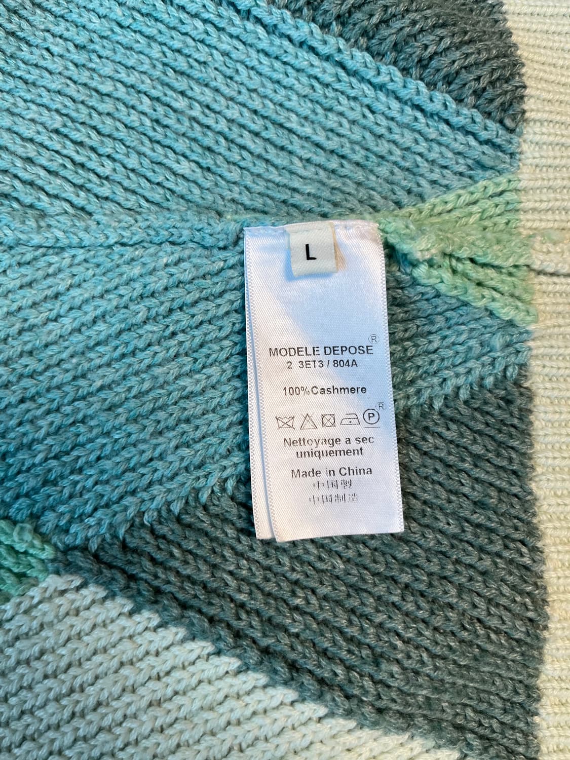 셀린느 캐시미어 니트 롱가디건 L 정품 상품이미지5