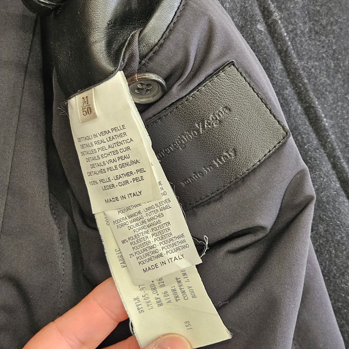 ERMENEGILDO ZEGNA 에르메네질도 제냐 울 캐시미어 코트 XL 상품이미지7