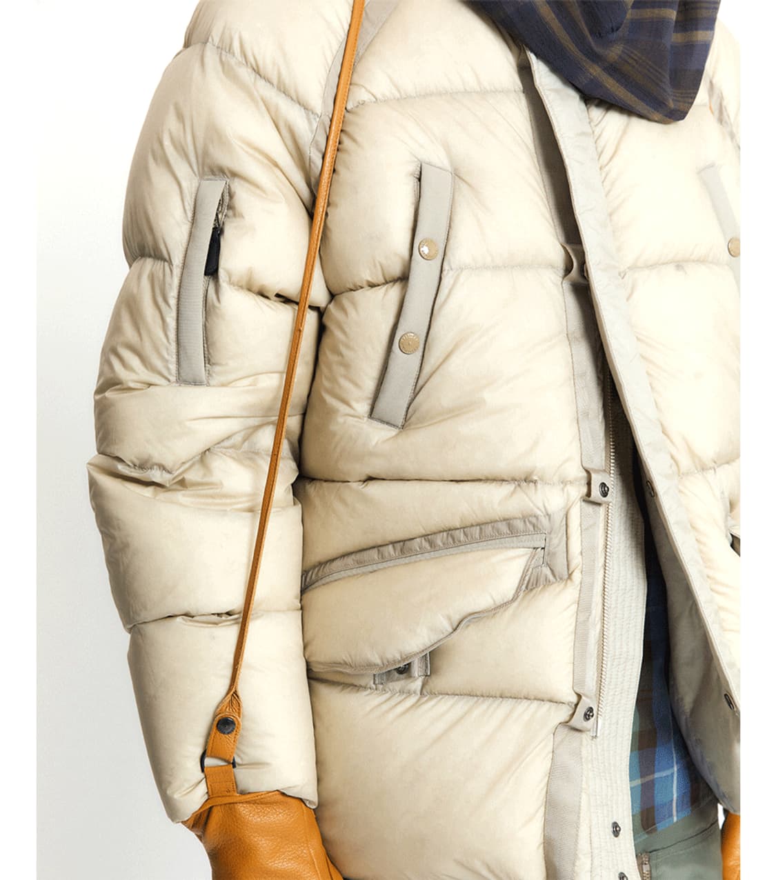 [S] 이스트로그 스톰 다운 파카 크림 패딩 상품이미지4