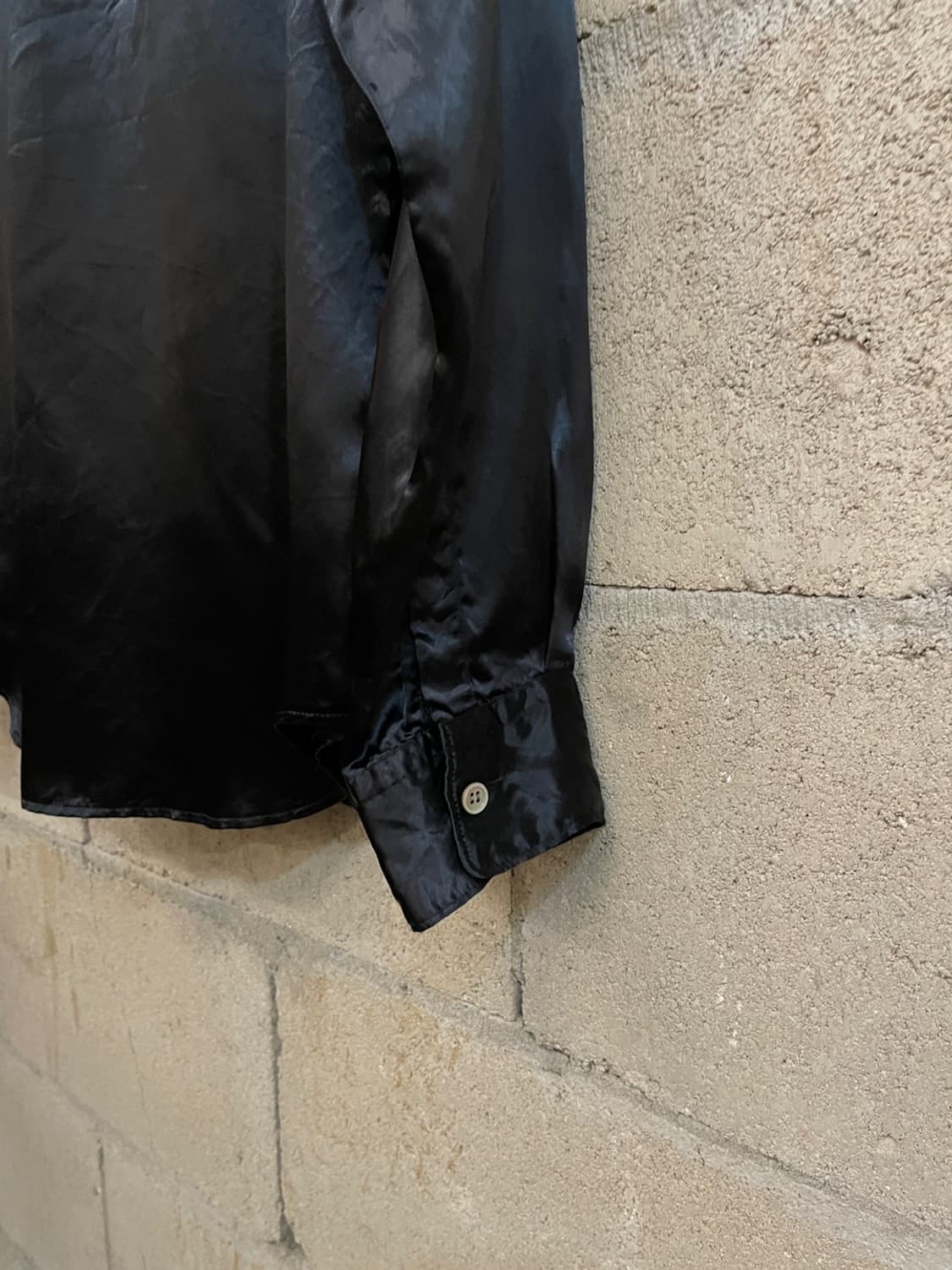 꼼데가르송 로브 드 샴브레 사틴 셔츠 상품이미지4