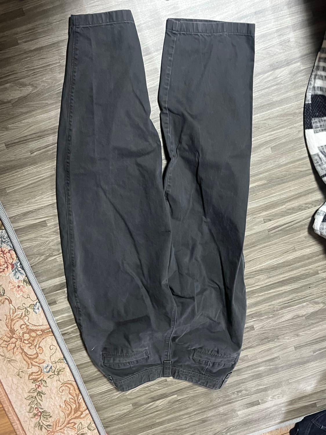 유니클로 와이드핏치노팬츠(긴기장) 91사이즈 상품이미지3