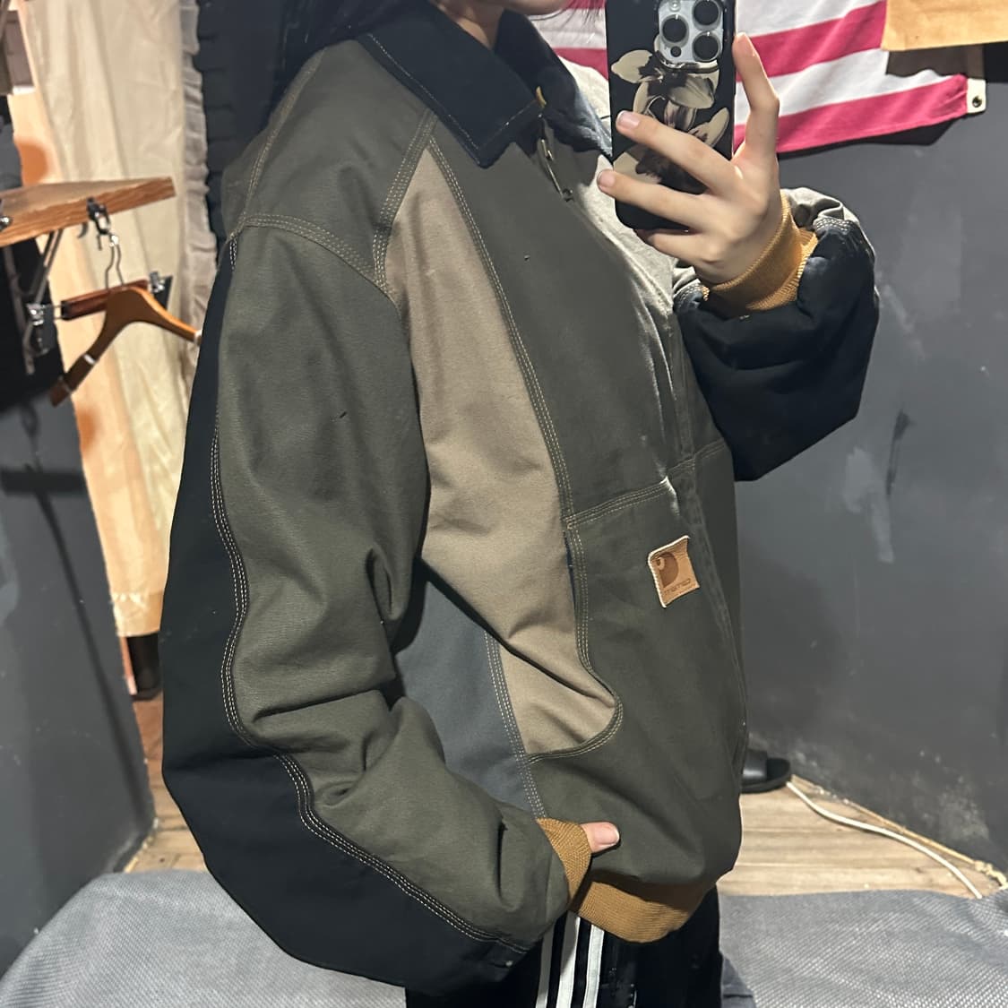 칼하트 리메이크 자켓 상품이미지8