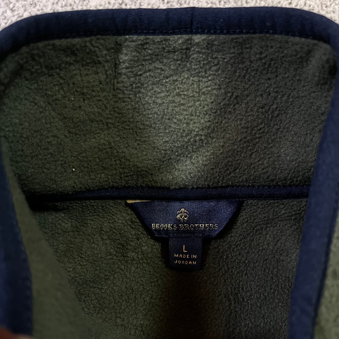 브룩스 브라더스 반집업 플리스 상품이미지3