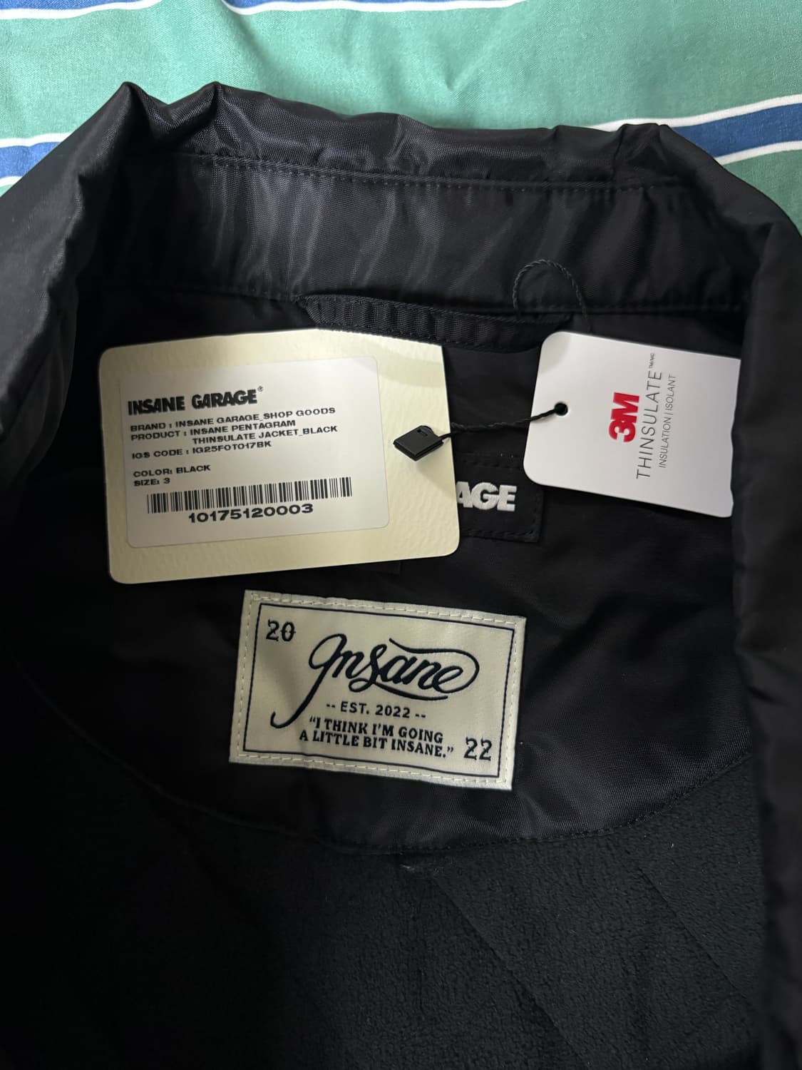 인세인게러지 자켓 3사이즈 상품이미지5