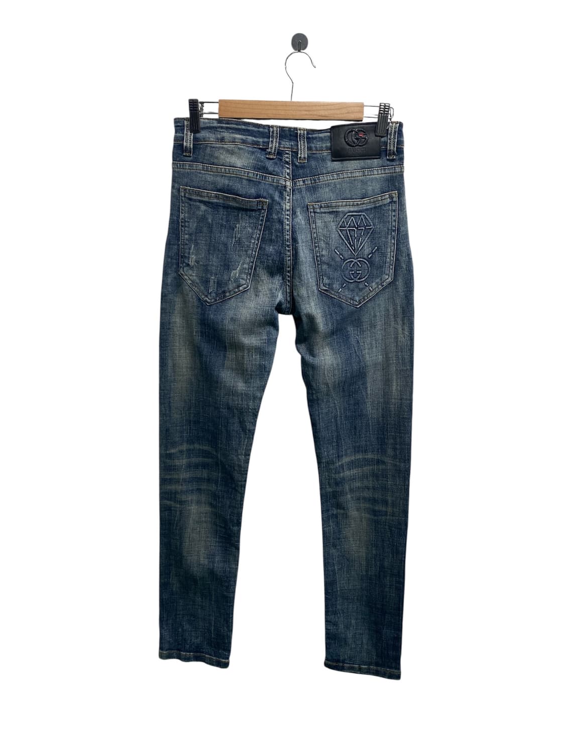 구찌 슬림핏 데님 청바지-29인치 상품이미지5