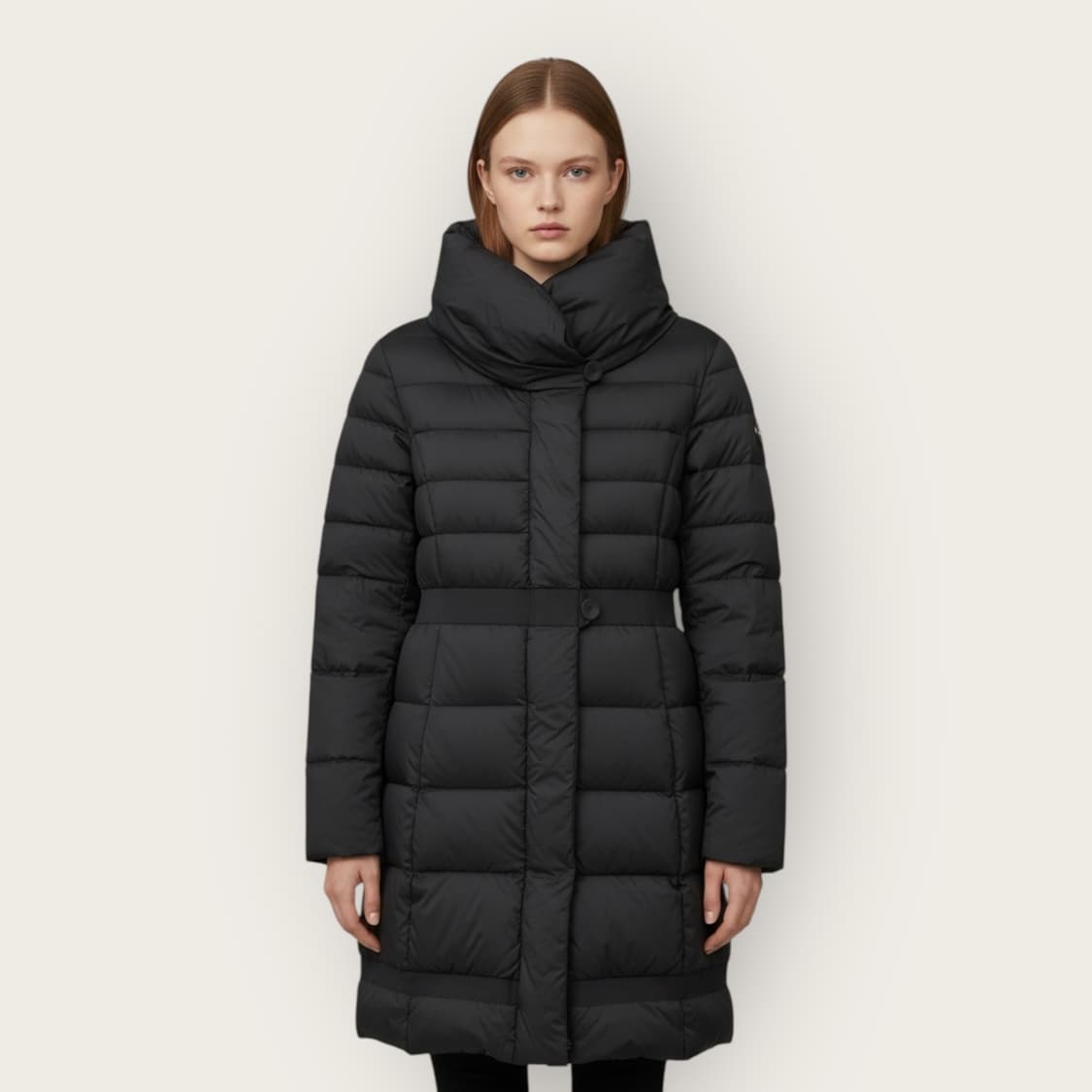 IT36/ 막스마라 다운 모크넥 패딩 자켓 상품이미지1