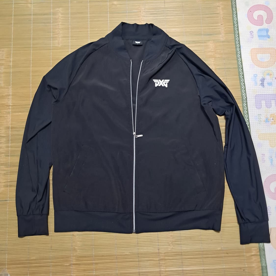 PXG 블랙 봄버 자켓 바람막이 점퍼 XL 상품이미지1