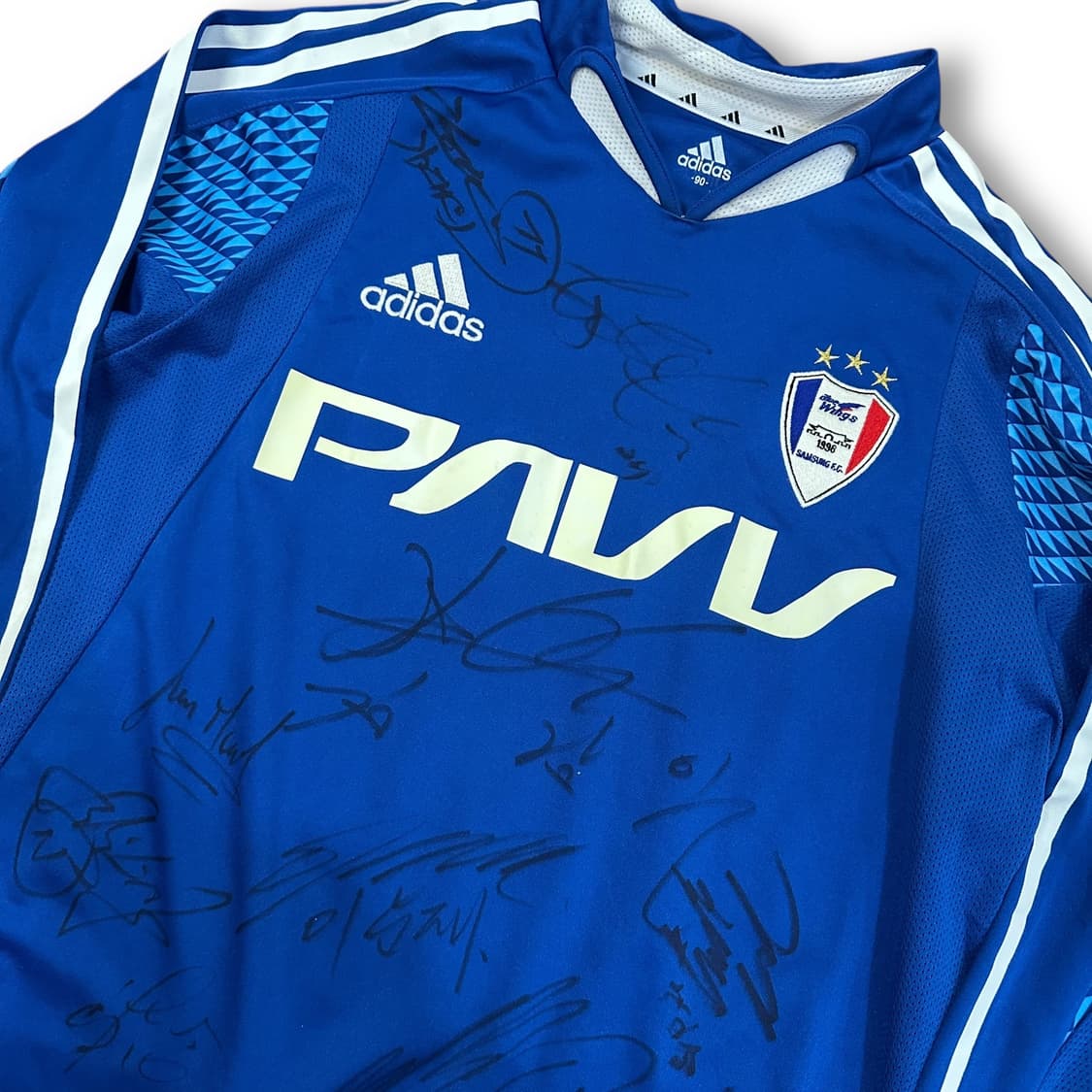 아디다스 수원삼성 블루윙즈 싸인 유니폼 상품이미지4