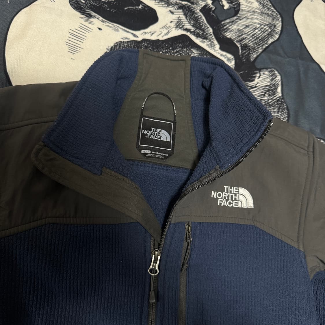 노스페이스 풀집업 플리스 S 90 사이즈 상품이미지2