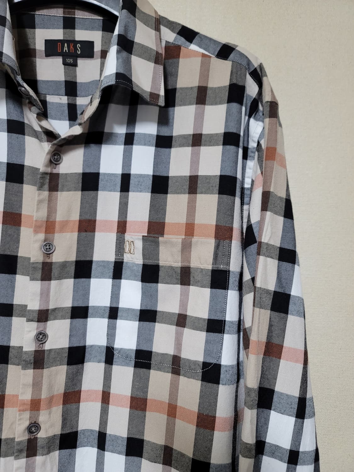 닥스 이지케어 노바 체크셔츠 상품이미지3